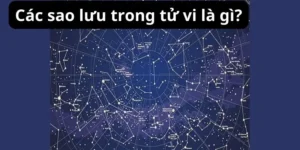 Các sao lưu trong tử vi là gì?